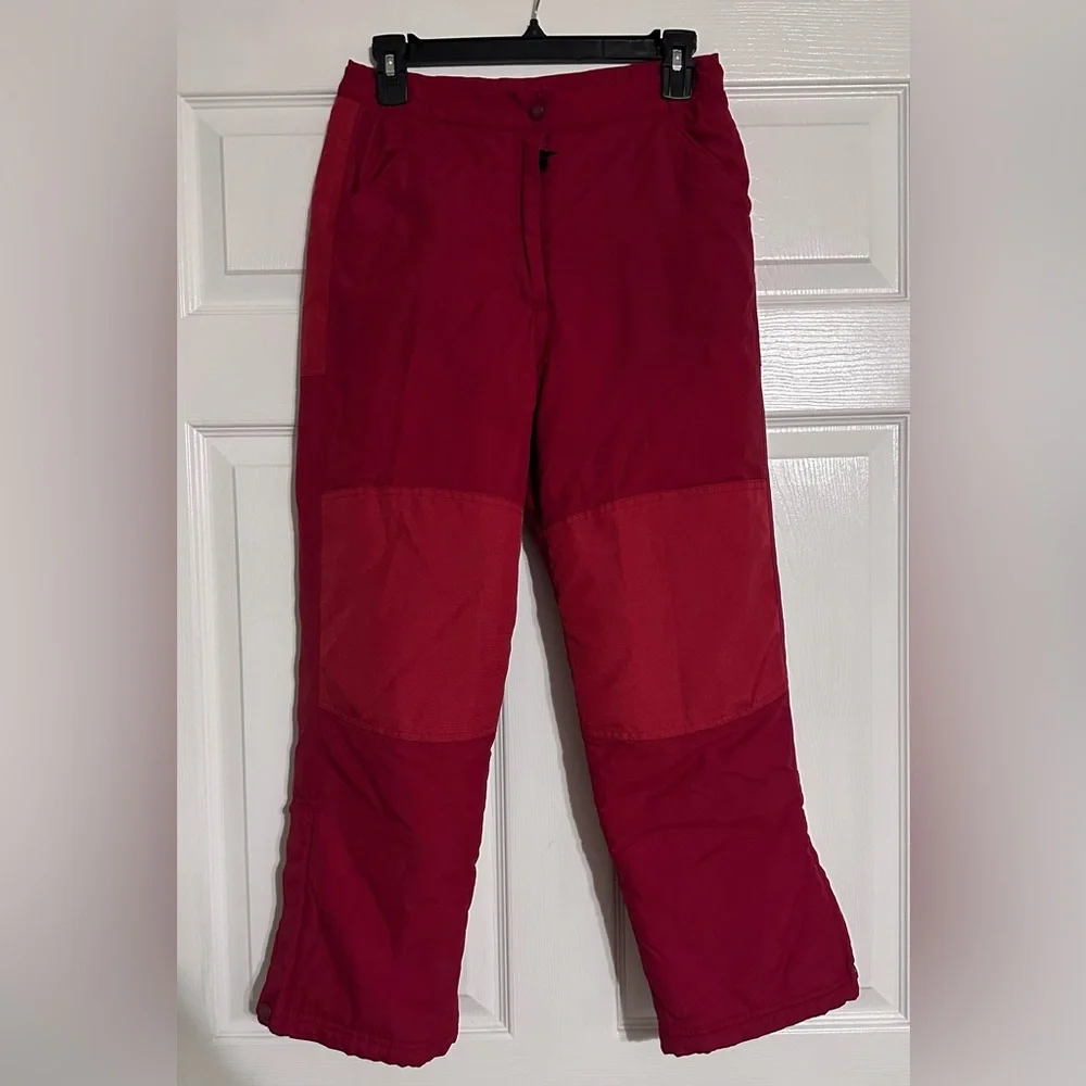 L.L. Bean Cherry Red Winter Pants